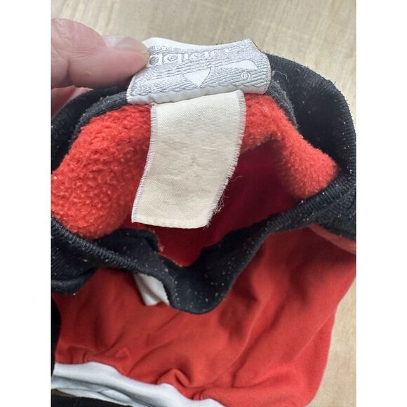 Adidas Crew Neck Sweatshirt 60’s 70’s Red Black White Embroidered Logo VTG - Picture 10 of 13